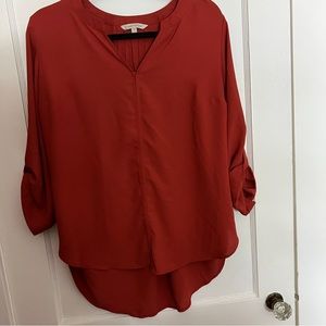 41 Hawthorn Burnt Orange Blouse - 1X
